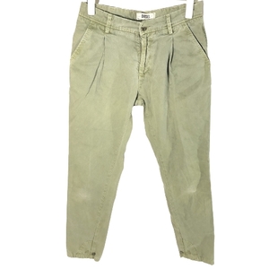 DIESEL diesel lady's pants M~L khaki used 