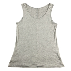  three . Ise city .BPQC lady's plain tank top ash M-L used postage 185 jpy 