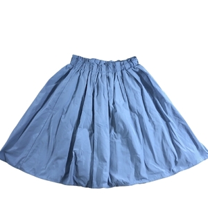 Lope Rope Красивая расклешенная юбка до колена 38 M~L Синий Голубой