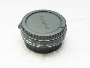 ★☆美品　CANON EXTENSION TUBE EF12 II　キャノン レンズ エクステンション チューブ 純正☆★