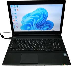 ★【驚速 NEC VX-Ｖ i5-7200U 2.50GHz x4+8GB+SSD240GB 15.6インチノートPC】Win11+Office2021 Pro/HDMI/WEBカメラ■D111170