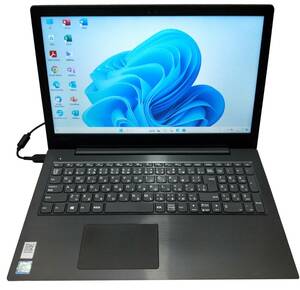 ★【驚速 LENOVO 81AX i3-7020U 2.30GHz x4+8GB+SSD128GB+HDD320GB 15.6インチノートPC】Win11+Office2021 Pro/HDMI/WEBカメラ■D111610