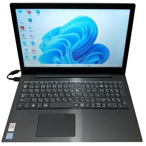 ★【驚速 LENOVO 81AX i3-7020U 2.30GHz x4+8GB+SSD128GB+HDD320GB 15.6インチノートPC】Win11+Office2021 Pro/HDMI/WEBカメラ■D111605