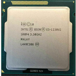 【中古パーツ】複数購入可 CPU Intel Xeon E3 1230v2 3.3GHz TB 3.70GHz SR0P4 Socket FCLGA1155 4コア8スレッド 動作品 サーバー用