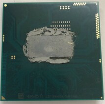 【中古パーツ】複数購入可CPU Intel Core i3 4100M 2.5GHz SR1HB Socket G3( rPGA946B) 2コア4スレッド動作品 ノートパソコン用_画像2