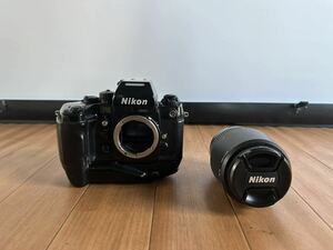 ◎ Nikon ニコン F4 AF NIKKOR 70-300mm 1:4.5-5.6D一眼レフ フィルムカメラ ボディ レンズ 現状品