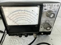 TRIO VT-108 電子電圧抵抗計 未確認ジャンク品_画像2