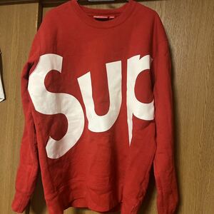 supreme SUP LOGO スウェット　トレーナー　L シュプリーム