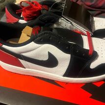 Nike Air Jordan 1 Retro Low OG Black Toe ナイキ エアジョーダン 1_画像3