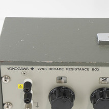 [DW] 8日保証 2793 279301 YOKOGAWA 横河 DECADE RESISTANCE BOX 6ダイヤル可変抵抗器[05367-0138]_画像4