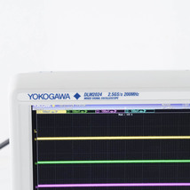 [DW]8日保証 校正2024年8月まで有効 DLM2024 710110-M-HJ/B5/M1/P4/C11/C9 YOKOGAWA SIGNAL OSCILLOSCOPE 2.5GS/s 200MHz ...[05471-0031]_画像5