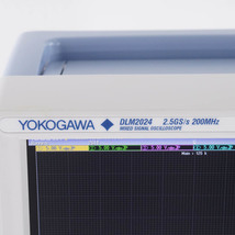 [DW]8日保証 校正2024年8月まで有効 DLM2024 710110-M-HJ/M3/P4/C11/C9 YOKOGAWA MIXED SIGNAL OSCILLOSCOPE 2.5GS/s 200MHz..[05471-0046]_画像4