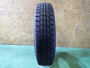 RK1279【送料無料145/80R13】1本 2022年製 ダンロップ WINTERMAXX WM02 中古スタッドレス モコ MRワゴン等 《即決》