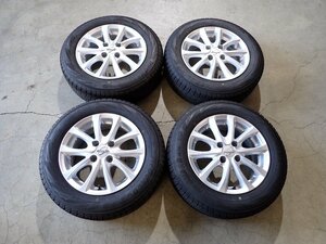 YS2503【送料無料165/70R14】パッソ アクア スペイド 2021年製 ヨコハマ スタッドレス ■14×5.5J 100/4H ET40■1円スタート