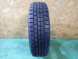 RK1303【送料無料155/65R13】1本 ダンロップ WINTERMAXX WM01 中古スタッドレス 軽自動車 スペアなどに 《即決》