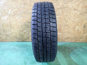 RK1305【送料無料185/60R16】1本 ダンロップ WINTERMAXX WM02 中古スタッドレス デミオ フィット アクア 《即決》