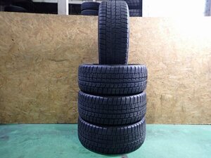 GM0700【送料無料245/45R17】4本 ダンロップ WINTERMAXX 02 WM02 中古スタッドレス IS Eクラスなどに 《即決》