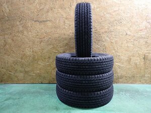 GM0741【送料無料145/80R12 80/78N(6PR相当)】4本 ブリヂストン W300 未使用 新品スタッドレス 軽トラ 軽バンへ 《即決》