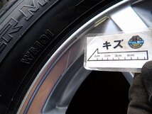 YS2689【送料無料195/65R15】セレナ オーリス ルミオン ノア VOXY 中古スタッドレスセット ★15×6J 114.3/5H ET43★1円スタート_画像10