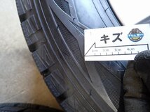 YS2741【送料無料185/70R14】ワーゲン ポロ MK6 AW/BZ系 ダンロップ 中古スタッドレスセット ★14×5.5J 100/5H ET35★_画像10