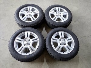 YS2971【送料無料175/65R14】パッソ フィット キューブ グッドイヤー 中古スタッドレス ★14×5.5J 100/4H ET38★1円スタート