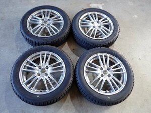 YS2788【送料無料175/60R16】イグニス トレジアなどに ブリヂストン 中古スタッドレス ●16×5J 100/4H ET40●1円スタート