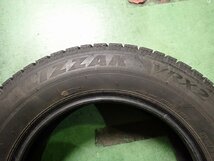 RK1403【送料無料175/70R14】1本 2021年製 ブリヂストン ブリザック VRX2 中古スタッドレス ヤリス ヴィッツ フィット 《即決》_画像5