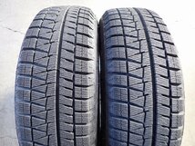 YS3078【送料無料185/60R15】ワーゲン ポロなどへ TECMAG 2021年製 ブリヂストン 中古スタッドレス ■15×6J 100/5H ET38■_画像3