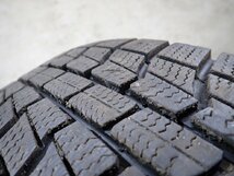 YS3115【送料無料185/65R15】ニッサン純正スチール ノート ティーダ 中古スタッドレス ★15×5.5J 100/4H ET約40★1円スタート_画像4