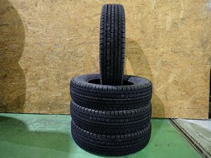 GM1215【送料無料145/80R12 80/78N】4本 2023年製 ブリヂストン W300 未使用 新品スタッドレス 軽トラ 軽バンへ 《即決》