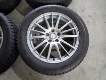 YS3274【送料無料235/55R18】NX ハリアー RAV4などに トヨタ車用 中古スタッドレス ●18×7.5J 114.3/5H ET42●1円スタート_画像2