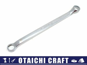 【中古】Snap-on(スナップオン) 旧ロゴ 14-15mm 10°オフセット メガネレンチ XBM1415【/D20179900000129D/】