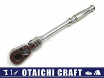 【中古】Snap-on(スナップオン) 1/4(6.3sq) フレックスラチェット TM711A【/D20179900010932D/】_画像1