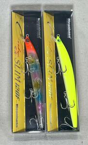 メガバス 空海 スリム 120F 2個セット 未開封品 GLX CANDY RED HEAD / DO CHART Megabass Cookai SLIM 120F どチャート