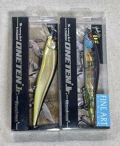 メガバス ビジョン ワンテン ジュニア 2個SET 未開封品 FA GILL ＆ M CHAMPAGNE KINKURO Megabass VISION 110 ONETEN Jr