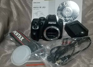 PENTAX K-70ジャンク品 黒死病の可能性有り