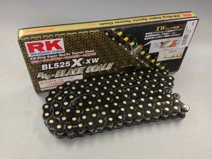 RK　 BL525X-XW-120L チェ－ン ブラック　525-120