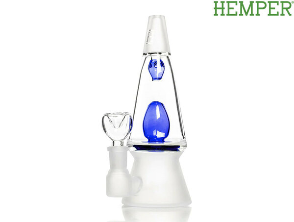 HEMPER ヘンパー ザット 70s ガラスボング BLUE バブラー ガラスパイプ カンナビスカップ ハイタイムズ ラバーランプ マリファナ thc 大麻