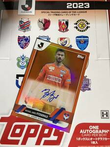 トップス Jリーグ フラッグシップ 2023 Topps J league Flagship 舞行龍 ジェームズ 直筆サインカード 25シリ アルビレックス新潟 