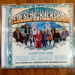 Tedeschi Trucks Band 「FINAL IN JAPAN 2023」テデスキ・トラックス・バンド 2枚組です。