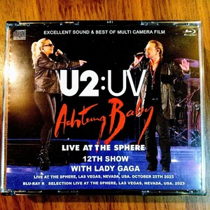 U2 「THE SPHERE 2023 12TH SHOW」 ユーツー レディ・ガガ LADY GAGA