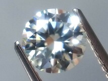 0.91ct d 新品・希少石・地球上で天然ダイアモンドの次に硬い石　モース硬度9.5 合成モアッサナイト _画像1