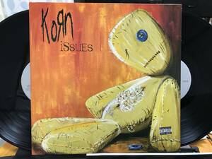 ★ KORN ISSUES 1999 US Orginal 2LP Hype Sticker コーン イシューズ 2枚組 Sepultura Soulfly