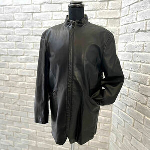 PRIDE プライド ジャケット コート トップス アウター メンズ レザー サイズ48/ラム革 革 ブラック 皮革 羊革