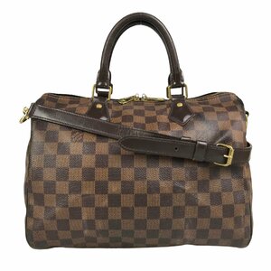 【1円～】ルイヴィトン LOUIS VUITTON バッグ ハンドバッグ ボストンバッグ ダミエ スピーディ・バンドリエール 30 N41367 CT4177 中古