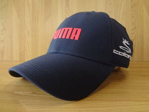 **Rfaula- Puma [ темно-синий × белый вышивка ]BREEZER FITTED CAP S/M Cobra специальный заказ вышивка PUMA COBRA новый товар 