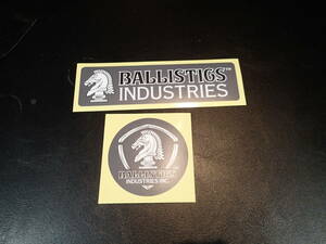 BALLISTICS sticker 1 Varis tik2 pieces set camp gray 