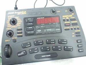 ☆D445-80　Zoom　ズーム　ST-224　サンプラー　本体のみ　ZOOM SAMPLETRAK　中古現状品