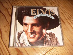 CD：ELVIS PRESLEY GREAT COUNTRY SONGS グレイト・カントリー・ソングス エルヴィス・プレスリー：24曲