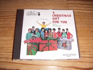 CD：A CHRISTMAS GIFT FOR YOU FROM PHIL SPECTOR クリスマス・ギフト・フォー・ユー フロム・フィル・スペクター：大滝詠一 解説：旧規格